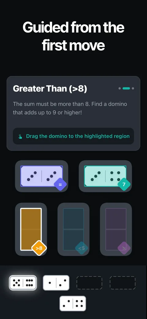dotio pips app for Android: play with dots or numbers